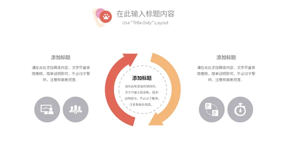 宠物乐园萌宠猫咪主题通用PPT模板