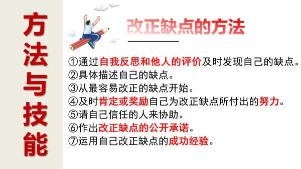 2.2 做更好的自己 课件(共21张PPT)