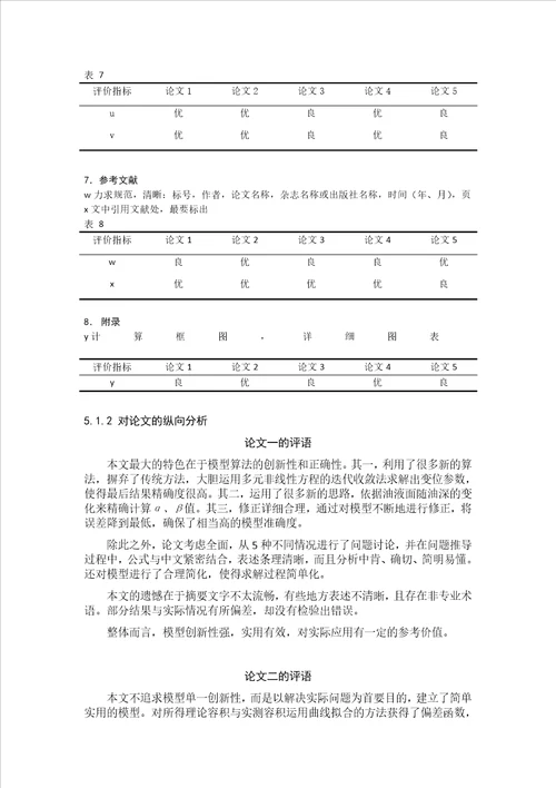 层次分析法数学建模范例