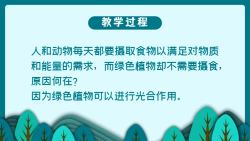 光合作用的原理和应用通用PPT模板