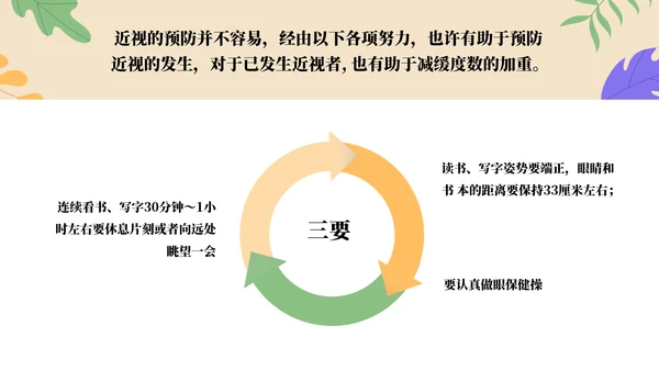 做好眼保健操保护眼睛PPT模板