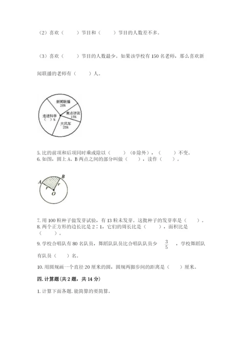人教版六年级上册数学期末测试卷精品【考点梳理】.docx