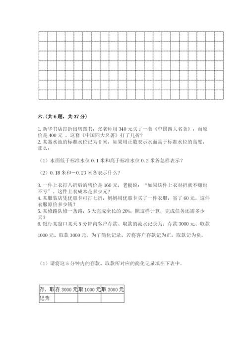 北师大版六年级数学下学期期末测试题含答案【名师推荐】.docx