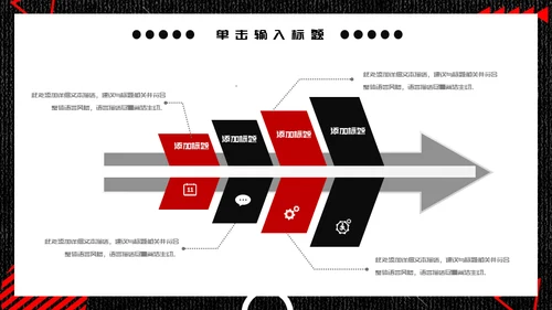潮流工作汇报通用PPT模板