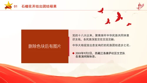 推进民族团结进步成就综述：同心奔赴美好前程专题党课PPT