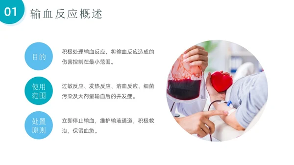 简约风输血反应应急预案PPT模板应急预案培训