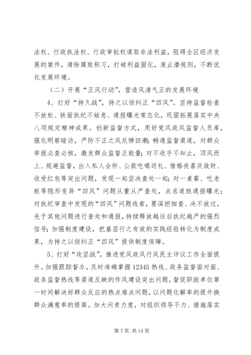 纪检系统如何净化政治生态服务区域发展调研报告.docx