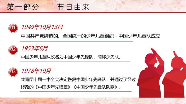 少先队少年先锋队红领巾主题教育党课PPT