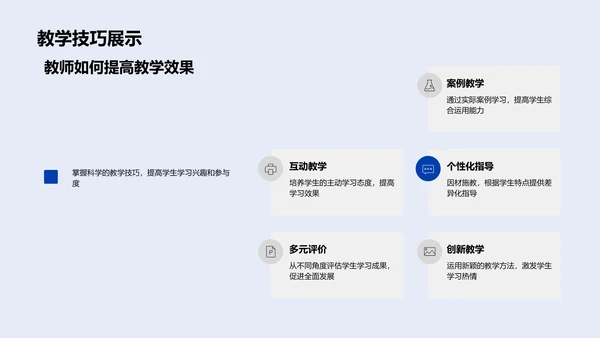 教师求职教学策略PPT模板