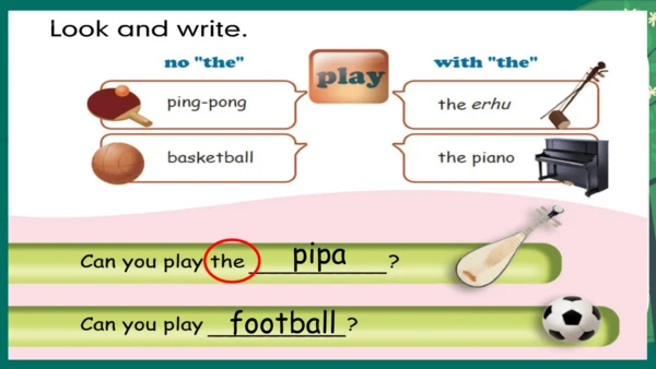 Unit 4 What can you do  Part C Let's check & Story