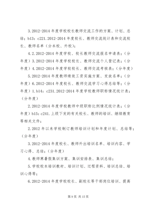 良心堡镇中学迎义务教育均衡发展检查方案 (5).docx