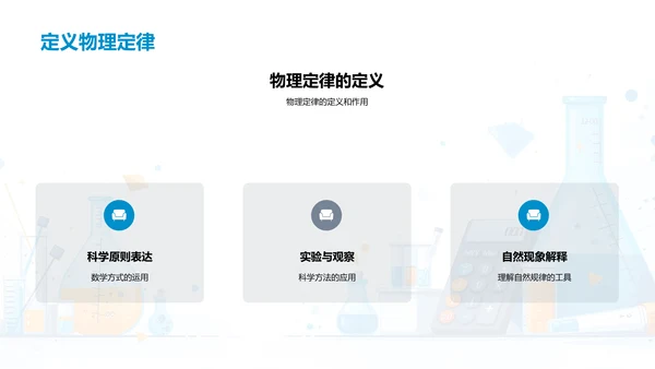 物理定律解析PPT模板