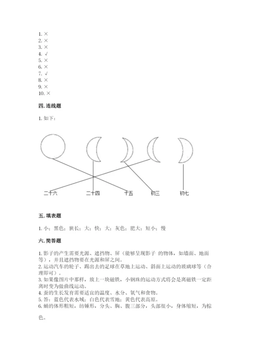 教科版科学三年级下册期末测试卷精品（夺冠）.docx