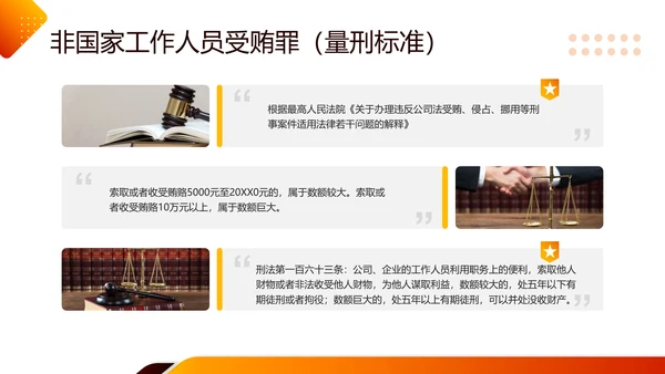 橙色简约职业道德与法律PPT模板宣传PPT动态PPT