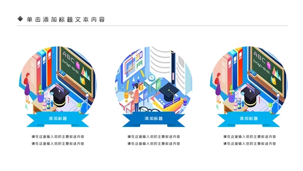 教学设计网络在线教育学习课堂PPT模板
