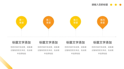 黄色创意执行方案汇报PPT模板