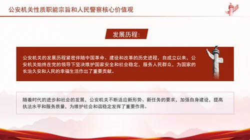 公安局主题教育专题党课公安机关性质职能宗旨PPT