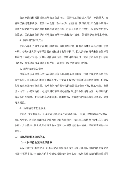 度汛专题方案.docx