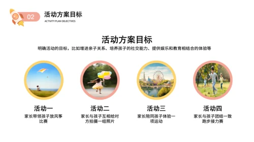 粉色卡通风儿童节活动策划PPT