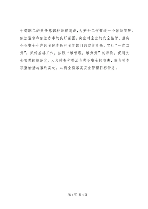 粮食局安全生产安排意见(县).docx