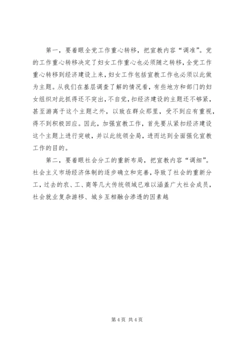 加强妇女宣教工作的调研思考 (4).docx