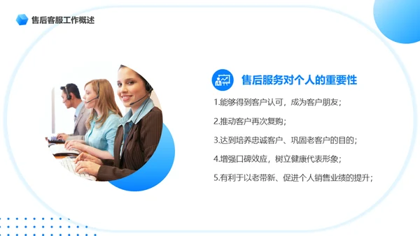 客服话务员售后服务话术培训通用PPT模板