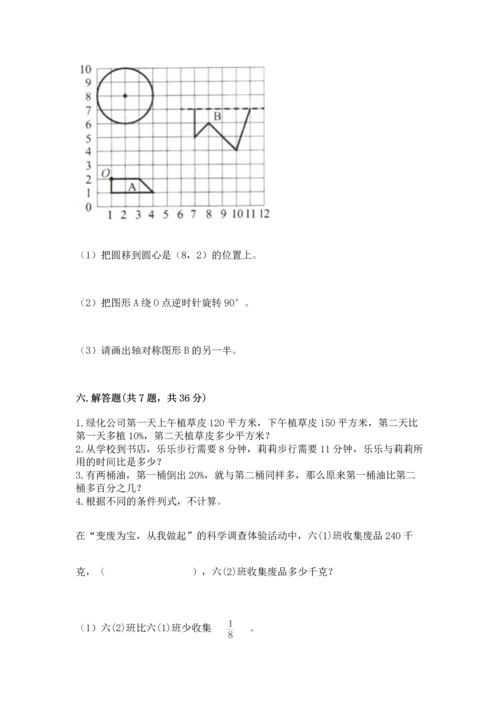 人教版六年级上册数学期末测试卷【综合卷】.docx