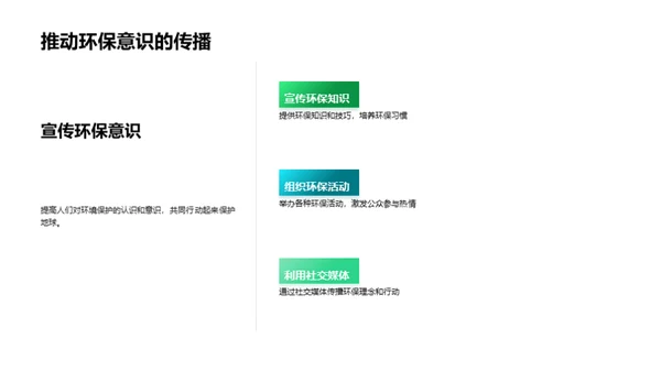 环保公益项目宣传