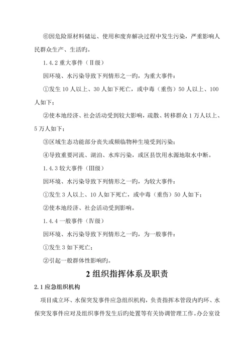 环水保突发事件应急全新预案.docx