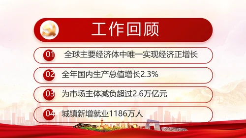 红色大气乡镇城镇化调研报告动态PPT模板