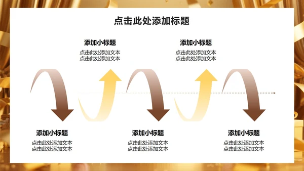 黄色商务风企业生日会活动策划PPT模板