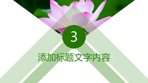 绿色唯美荷花廉政工作总结汇报PPT模板