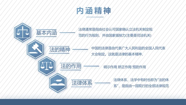 蓝色大气法律案例分析动态PPT模板