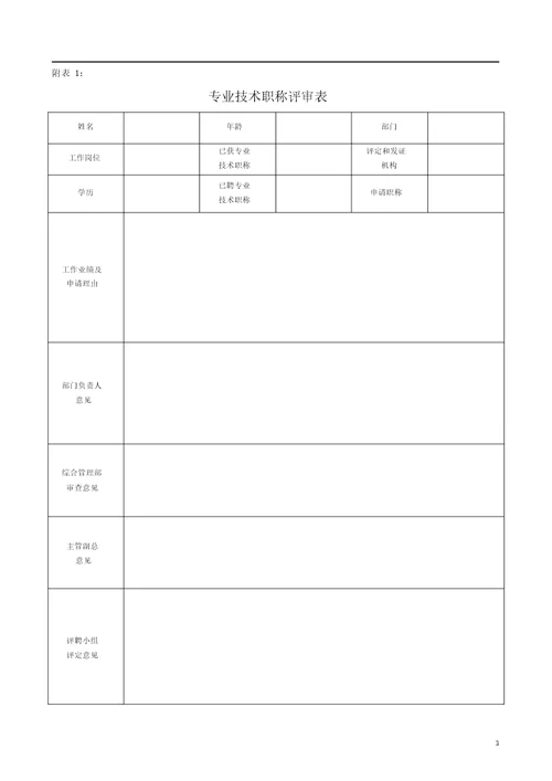 专业技术职称聘用管理办法