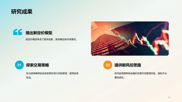黑色商务金融衍生品定价毕业答辩PPT模板