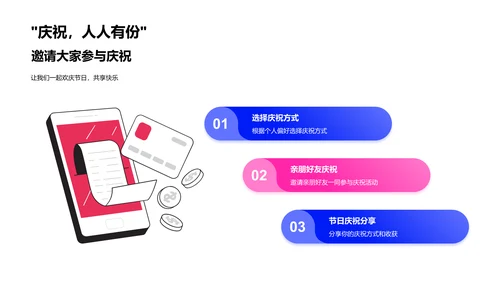 节日庆典解析PPT模板