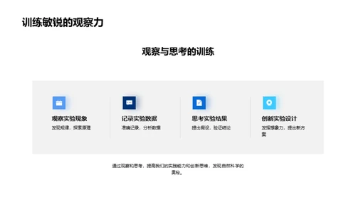 科学探索实践之旅