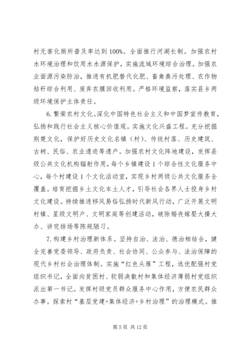 关于加快推进乡村振兴的调研与思考 (4).docx