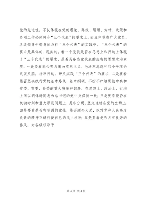 县党代会代表工作会议上的讲话 (3).docx