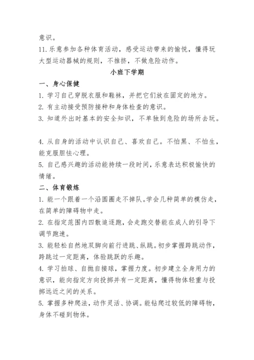 幼儿园五大领域教育目标及各年龄段目标（DOC41页）.docx