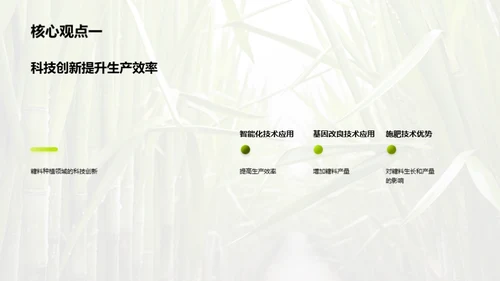 糖料种植的科技革命