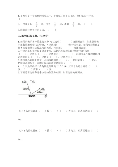 小学六年级数学上册期末考试卷附答案【a卷】.docx