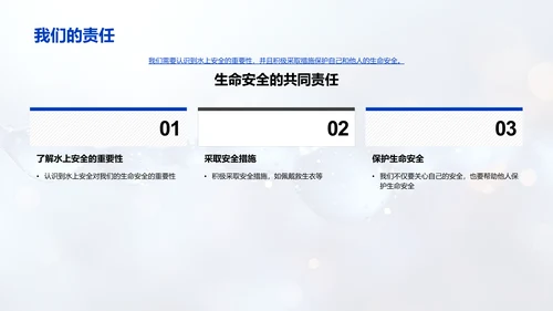 游泳安全报告PPT模板