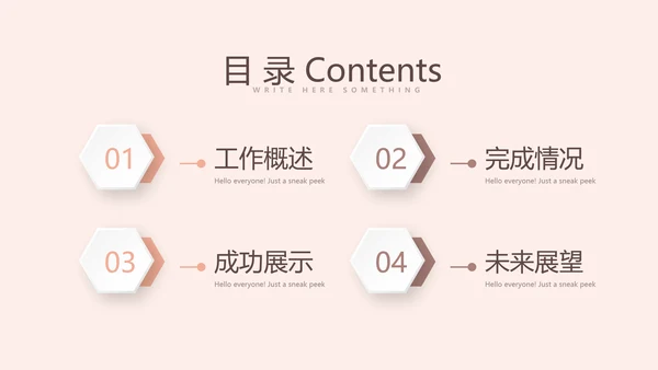 时尚创意微立体述职报告商务通用PPT动态模板