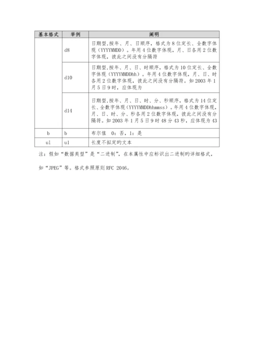 省安全生产预警体系基础数据规范.docx
