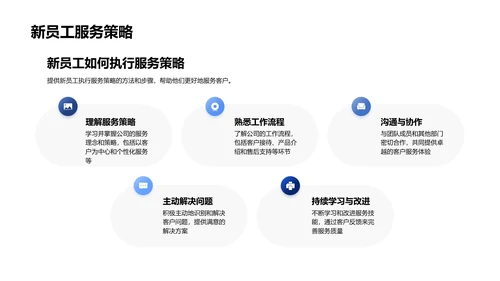 服务理念与策略培训PPT模板