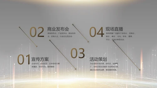 黑色炫酷互联网科技发布会PPT