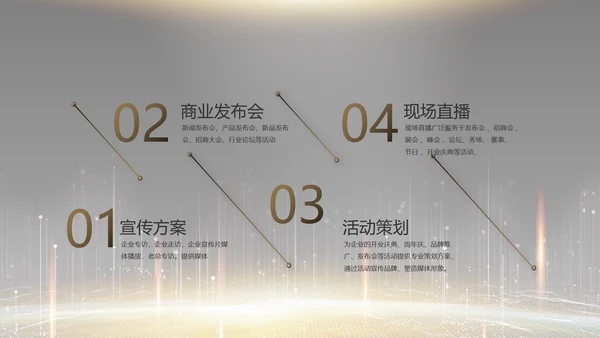 黑色炫酷互联网科技发布会PPT
