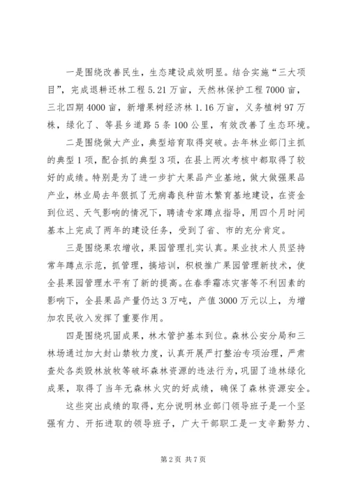 副县长在林业系统启动会讲话.docx