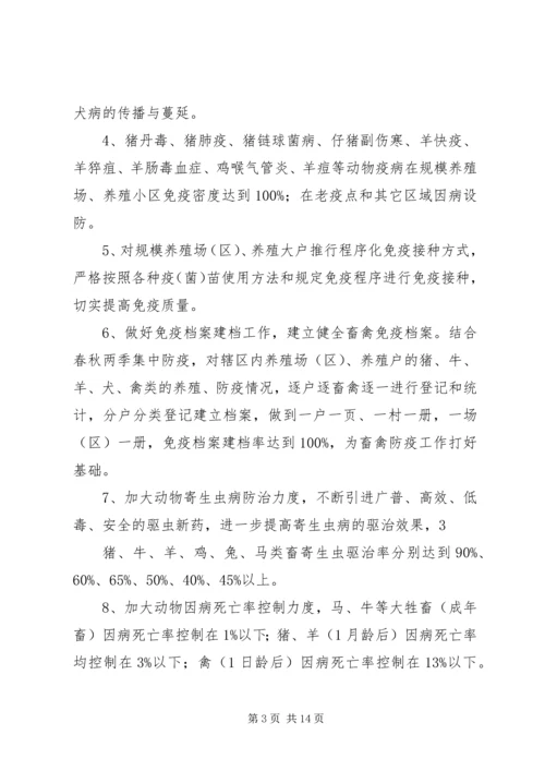 篇一：动物防疫工作安排意见.docx